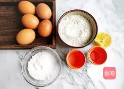 Black rice sponge cake recipe 1