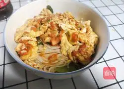 Illustration of how to cook tomato and egg noodles 10