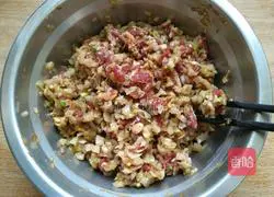  Illustration of how to make mutton and dried radish dumplings 8