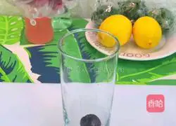 Illustration of homemade cherry cold drink 1