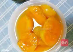 Illustration of how to make candied yellow apricots 7