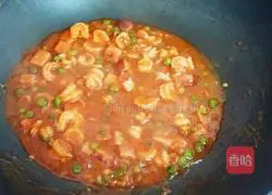 Illustration of how to make shrimp pasta 7