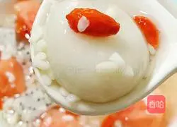 Illustration of how to make rice dumplings made with rice wine 16