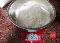 Illustration of how to make matcha flower rolls that cute babies love to eat 1