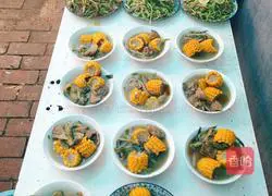 Bawang Hua Hai Huang Three Treasures Corn Chicken Soup Recipe Illustration 12