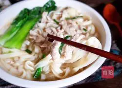 Illustration of how to make lean pork noodles with cabbage 12