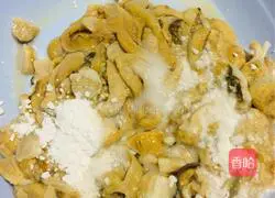 Illustration of how to cook clams and peppers 10