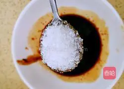 Scallion oil noodles Practice illustration 11