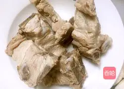 Pleurotus eryngii and pork ribs soup recipe 4