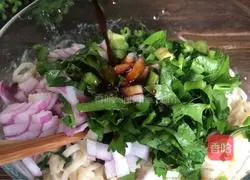 Illustration of how to make mixed vegetable noodles 5