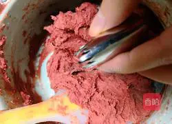 Illustration of how to make cherry blossom cookies 7