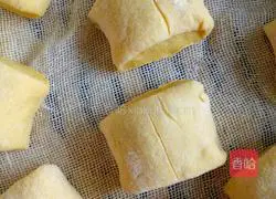 Pumpkin Illustration of how to make steamed buns 2