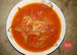 Tomato juice scissors Illustration of how to make noodles 5