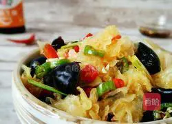 Illustration of how to make cold double ears 10