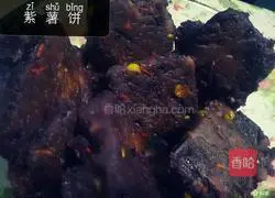 Illustration of how to make potato pancakes and purple potato rolls 6