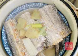 Illustration of steamed hairtail 5