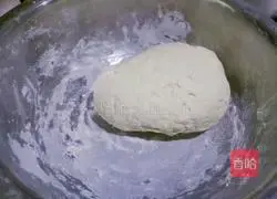 Illustration of how to make double bean buns 1