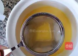 Illustration of how to make goose egg custard 2