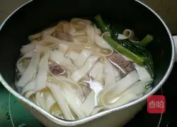 Illustration of how to make noodles in clear soup 10