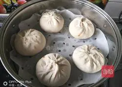 Illustration of how to make nutritious vegetarian buns 14
