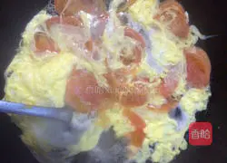 Illustration of how to make tomato and egg soup 5