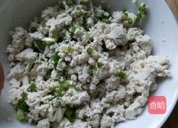 Illustration of how to make tofu buns 3