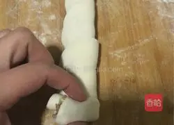 Illustration of how to make rose dumplings 5