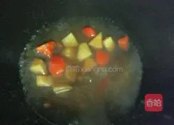 Illustration of how to make pineapple sweet and sour pork with noodles covered 8