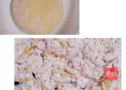 Illustration of how to make pumpkin milk steamed buns 3