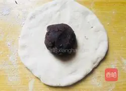 Illustration of how to make crispy bean paste cake 11