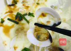 Illustration of how to make clam steamed eggs 9