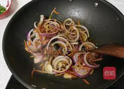 Illustration of how to make fried noodles 8