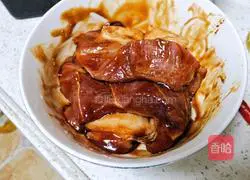 Honey Sauce Barbecued Pork Recipe Illustration 3