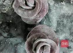 Purple Sweet Potato and Rose Steamed Buns Recipe Illustration 18