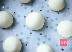 Illustration of how to make milk-flavored steamed buns 6