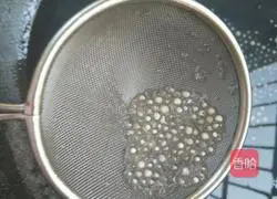 Illustration of how to make taro balls and sago dew 10