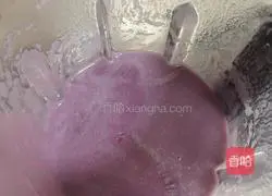 Illustration of how to make purple sweet potato, oatmeal and soy milk (coarse grain cleansing intestines) 6