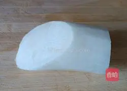 Illustration of how to make glutinous rice vermicelli radish soup 2