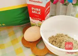 Sesame milk pancake recipe 1