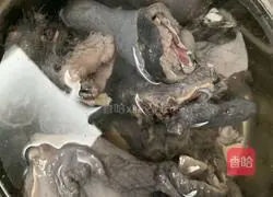 Illustration of how to make black-bone chicken stewed with anhydrous Korean ginseng (Minnan dripping soup) 2