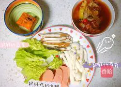 Illustration of how to make family version of luxury (soaked) noodles 2