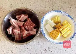 Corn ribs soup recipe 1