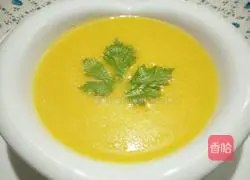 Illustration of how to make pumpkin rice cereal 7