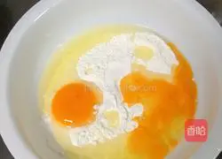 Sesame Milk Egg Pancake Recipe Illustration 3