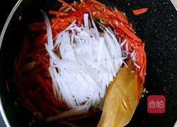 Illustration of how to make radish stew and rub 12