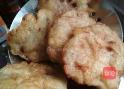 Illustration of how to make fried lotus root box 16