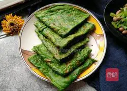 Spinach egg pancake recipe 13