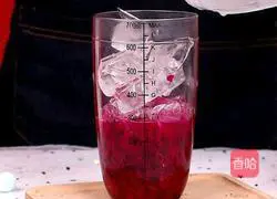 Homemade drinks | How to make dragon fruit Yakult Illustration 4