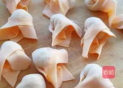 Illustration of how to make carrot wontons 9