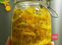 Lemon Passion Fruit Honey Tea Recipe Illustration 7